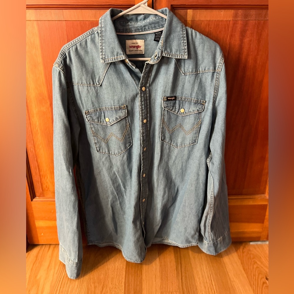 Wens wrangler button up